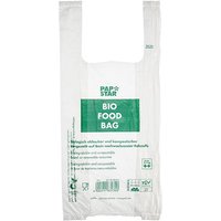 PAPSTAR Hemdchen-Tragetasche, aus Bio-Folie, transparent