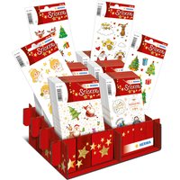 HERMA Weihnachts-Sticker DECOR , Glitzernde Weihnachtszeit,