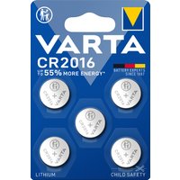 VARTA Lithium Knopfzelle , Electronics, , CR2016, 5er Pack VARTA Lithium Knopfzelle , Electronics, , CR2016, 5er Pack