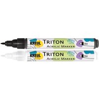KREUL Acrylmarker TRITON Acrylic Marker fine, schwarz