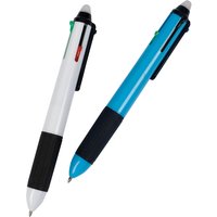 WEDO Vierfarb-Kugelschreiber, radierbar, 12er Display