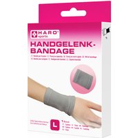 HARO Sportbandage , Handgelenk, , Größe: L, grau