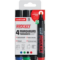 uni-ball Permanent-Marker PROCKEY PM122/4 PF, 4er-Set