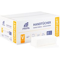 Fripa Handtuchpapier COMFORT, 250 x 230 mm, V-Falz, hochweiß