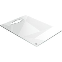 nobo Acryl-Notiztafel mit Griffloch, DIN A4, randlos