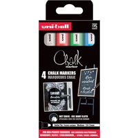 uni-ball Kreidemarker Chalk marker PWE5M/4 PF, 4er Etui