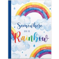 RNK Verlag Notizbuch , Over the Rainbow, , DIN A4, blanko