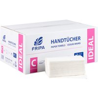 Fripa Handtuchpapier IDEAL, 250 x 330 mm, C-Falz, hochweiß