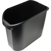 EXACOMPTA Papierkorb TOPLINE, 26 Liter, schwarz