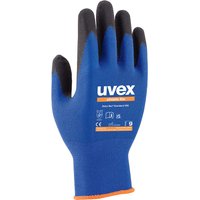 uvex Arbeitshandschuh athletic lite, blau/anthrazit, Gr. 9