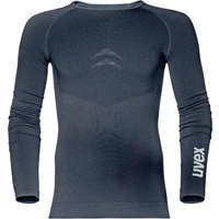 uvex Herren-Langarm-Funktionsshirt underwear, schwarz, S