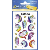 AVERY Zweckform ZDesign Kids Tattoos , Einhorn,