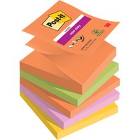 Post-it Haftnotizen super sticky z-notes, 76 x 76 mm, Boost Post-it Haftnotizen super sticky z-notes, 76 x 76 mm, Boost