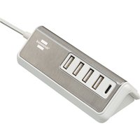 brennenstuhl estilo USB-Multiladegerät, 4x USB + 1x USB-C