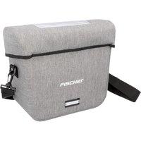 FISCHER Fahrrad-Lenkertasche City, grau