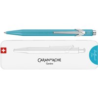 CARAN D, ACHE Druckkugelschreiber 849 Colormat-X, türkisblau