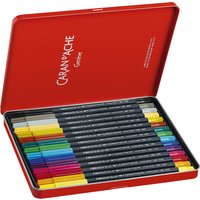 CARAN D, ACHE Fasermaler FIBRALO Brush, 15er Metalletui