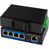 LogiLink Industrial Gigabit Ethernet Switch, 5-Port