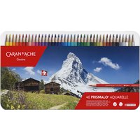 CARAN D, ACHE Buntstifte PRISMALO Aquarelle, 40er Metalletui