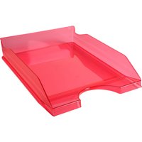 EXACOMPTA Briefablage ECOTRAY, DIN A4+, himbeere