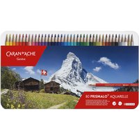 CARAN D, ACHE Buntstifte PRISMALO Aquarelle, 80er Metalletui