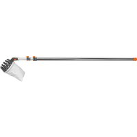 Bradas Obstpflücker, mit Teleskopstiel, silber/orange