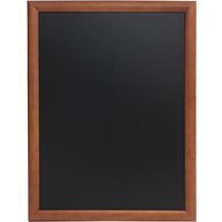 Securit Kreidetafel UNIVERSAL, mit Holzrahmen, dunkelbraun