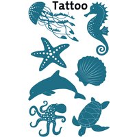 AVERY Zweckform ZDesign KIDS Tattoos , Sealife,