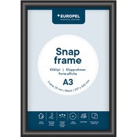 EUROPEL Plakatrahmen Premium, DIN A3, 25 mm, schwarz