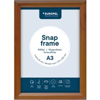 EUROPEL Plakatrahmen Premium, DIN A4, 25 mm, Holzoptik