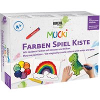 KREUL Aquarellmalstifte , MUCKI, , Farben Spiel Kiste Set