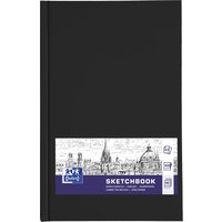 Oxford Skizzenbuch Hardcover, DIN A5, 96 Blatt, schwarz