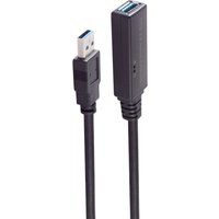 shiverpeaks BASIC-S USB 3.0 Verlängerungskabel Aktiv, 5,0 m