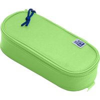 Oxford Schlamper-Etui, Polyester, oval, hellgrün