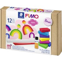 FIMO SOFT Modelliermasse-Set , Basic, , 12-teilig