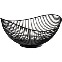APS Brot- und Obstkorb SVART, oval, 295 x 255 mm, schwarz