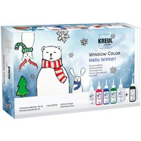 KREUL Window Color Set , Hello Winter,