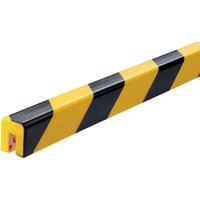 DURABLE Kantenschutzprofil E8, Länge: 1 m, schwarz/gelb