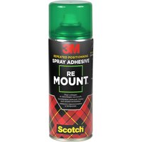3M Scotch Sprühkleber , RE MOUNT, , ablösbar, 400 ml
