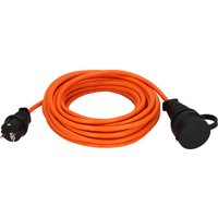 brennenstuhl Verlängerungskabel BREMAXX, IP44, 10 m, orange