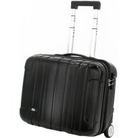 JSA Reisetrolley Business Trolley Overnight, schwarz
