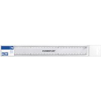 STAEDTLER Flachlineal, 300 mm, aus Kunststoff, transparent STAEDTLER Flachlineal, 300 mm, aus Kunststoff, transparent