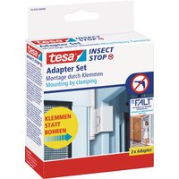 tesa Adapter für Fliegengitter ALU FALT Tür, weiß