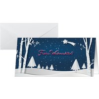 sigel Weihnachtskarte , Pop-up winter landscape, , DIN lang