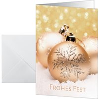 sigel Weihnachtskarte , Christmas joy, , DIN A6 hoch