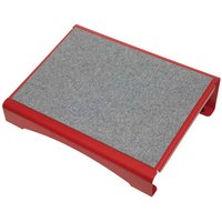 MAUL Fußstütze MAULflair, Metall, 400 x 300 mm, rot