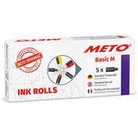 METO Tintenrolle Preisauszeichner Classic S, schwarz