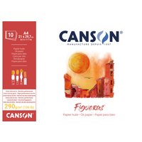 CANSON Zeichenpapierblock , Figueras, , 420 x 594 mm, 290 g/qm