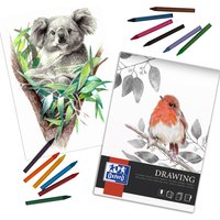 Oxford Art Zeichenblock , Drawing, , DIN A4, 160 g/qm