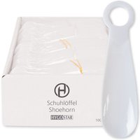 HYGOSTAR Schuhlöffel, aus PET, weiß, einzeln verpackt